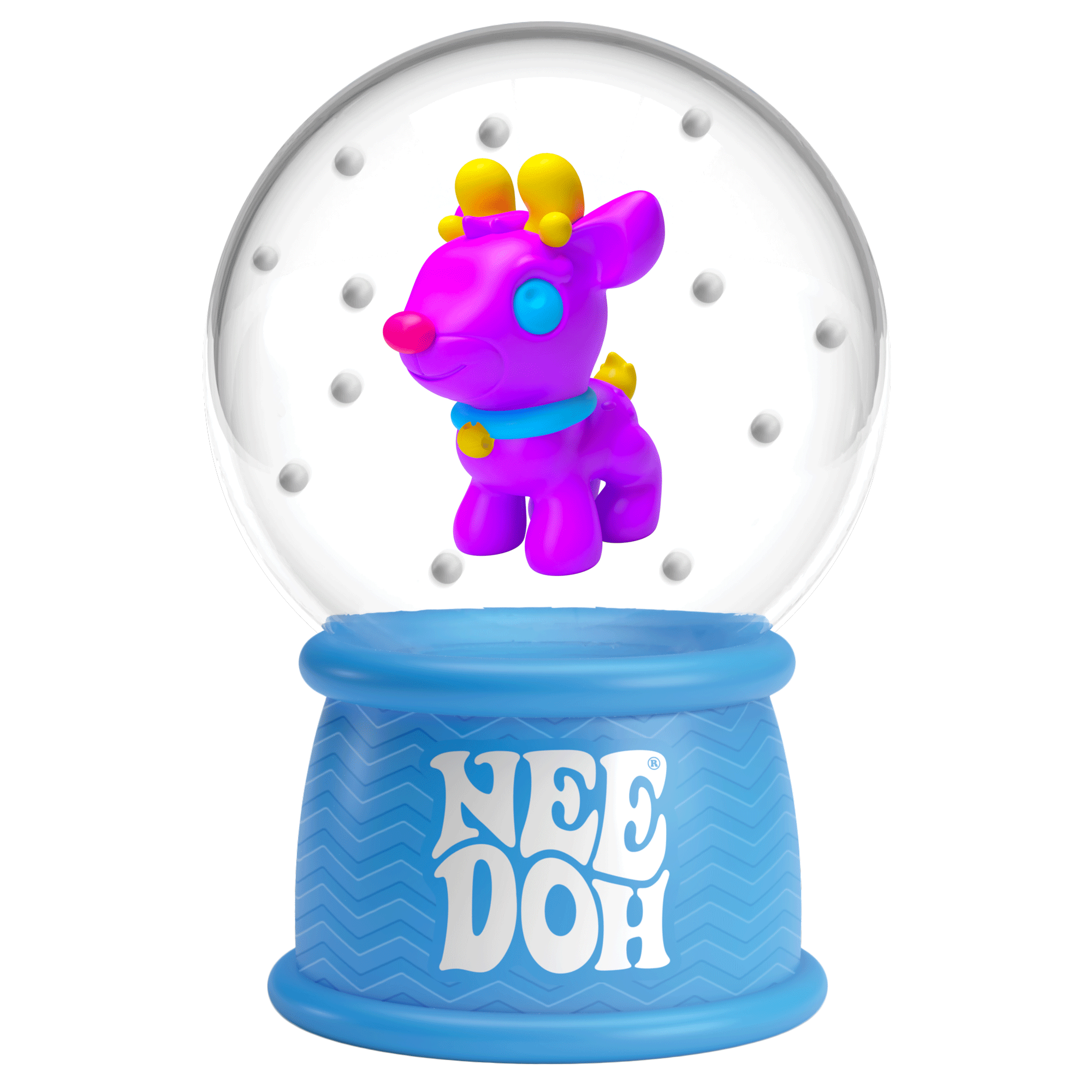 NEEDOH SQUISH N FLOW SNOW GLOBE - JOEP