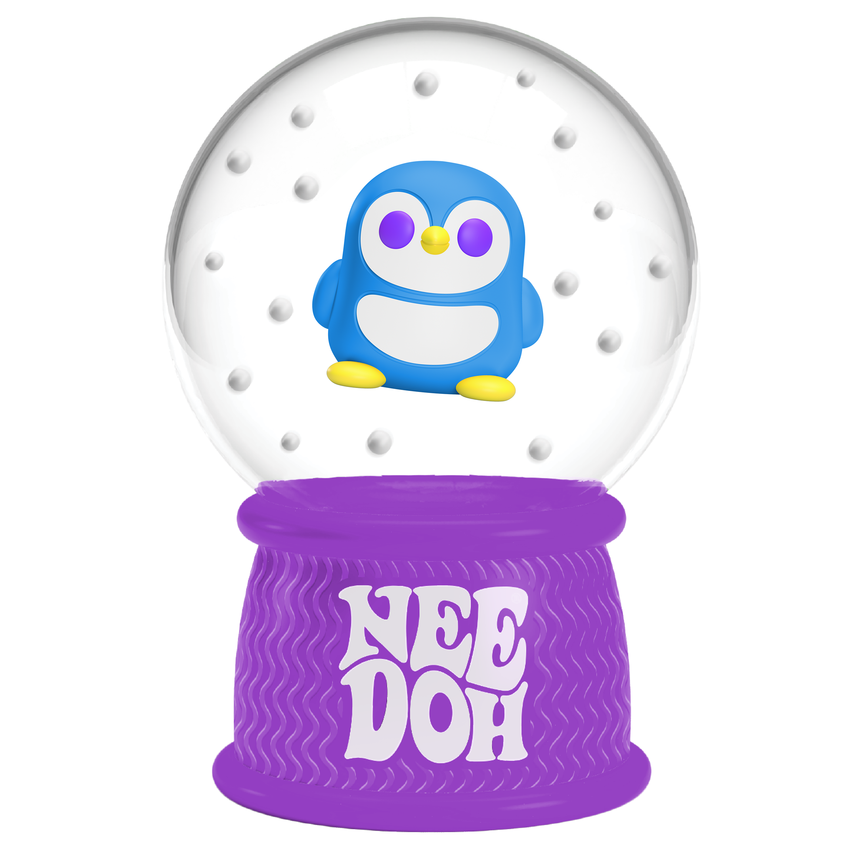 NEEDOH SQUISH N FLOW SNOW GLOBE - JOEP